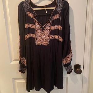 Navy Blue Free People Dress/ Tunic